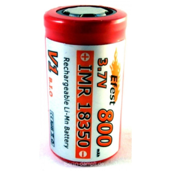 Efest IMR 18350 800mAh 3,7V Akku