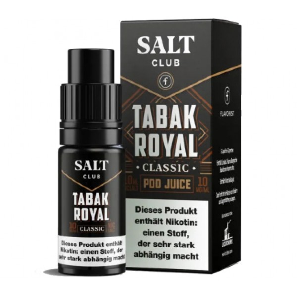 Salt Club - Flavorist Tabak Royal Nikotinsalz Liquid 