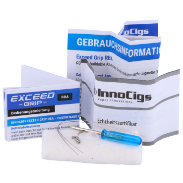 InnoCigs Exceed Grip RBA Verdampferkopf